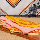 Foto de Cachapa de Jamon y Queso asado