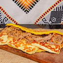 Foto de Cachapa de Mechada y Queso Asado