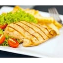 Foto de Pollo a la Plancha con Papas y Ensalada