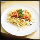 Foto de Pollo a la Placha con Pasta