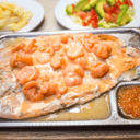 Foto de Trucha en salsa de camarones