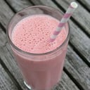Foto de Batido frutilla con leche