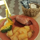 Foto de Rulo relleno con reducción de Oporto