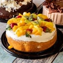 Foto de tres leches frutas