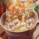 Foto de 5 cervezas sol
