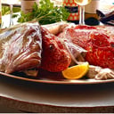 Foto de Pieza de pescado fresco