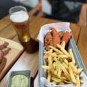 Foto de Pollo crocante con fritas