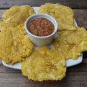 Foto de Patacones gratinados con chile 