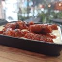 Foto de CAZUELA DE QUESO OAXACA CON CHISTORRA Ó CHORIZO ARGENTINO