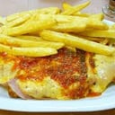 Foto de Milanesa Napolitana con guarnición