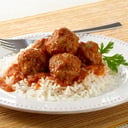 Foto de Albondigas con guarnición
