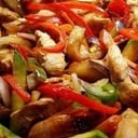 Foto de Pollito al wok (Salteado con verduras)