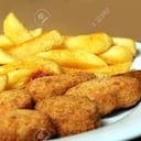 Foto de Nuggets con guarnición