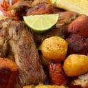 Foto de Picada mixta-Carne y papa criolla