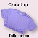 Foto de NIKE CROP TOP Morado