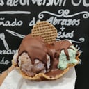 Foto de Con baño de chocolate 