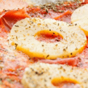 Foto de Muzza,jamón y anana