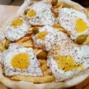 Foto de Muzza, papas y huevo fritos