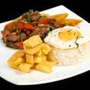 Foto de Pollo saltado montado