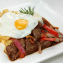 Foto de Lomo saltado montado