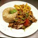 Foto de Chaufa con pollo saltado