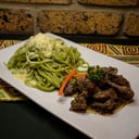 Foto de Espagueti al pesto
