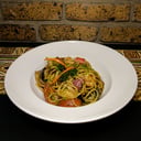 Foto de Espaguetis con mariscos - Espaguetis with seafood