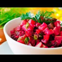 Foto de ensalada rusa..........................$ 3.000