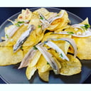 Foto de Patatas Chips Con Boquerones