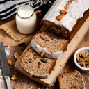 Foto de Porción de Budín de Frutos Secos