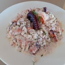 Foto de Porción de Ensalada pequeña Camarón, Calamar y Pulpo