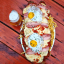 Foto de Milanesa a la napolitana al  plato