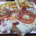 Foto de MILANESA NAPOLITANA O FUGAZZETA CON GUARNICIÓN