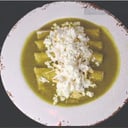Foto de enchiladas verdes