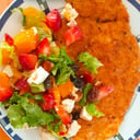 Foto de Pechuga asada con ensalada de fresa