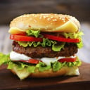 Foto de Hamburguesa de Carne