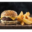 Foto de Hamburguesa de ternera con cheddar y mayonesa ahumada