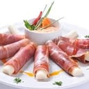 Foto de Jamon Crudo con palmitos