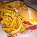 Foto de Burger Long + papas