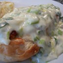 Foto de Pechuga de pollo al verdeo