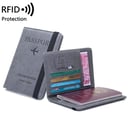 Foto de Funda para pasaporte, porta tarjetas multifuncional.