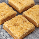 Foto de Cuadrado de manzana con crumble de manteca