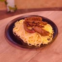 Foto de Spaguetti Alfredo con Lomo 
