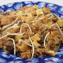 Foto de Chaufa de pollo, res y camarón