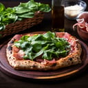 Foto de Jamón crudo y rucula