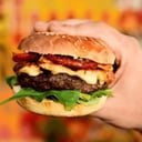 Foto de HAMBURGUESA ahumada sencilla