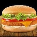 Foto de HAMBURGUESA pollo apanado