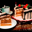 Foto de Torta 3 leches chocolate ( 20 porciones )