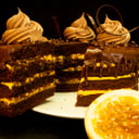 Foto de Torta chocomaracuyá ( 10 porciones )