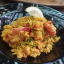 Foto de Arroz con langostinos